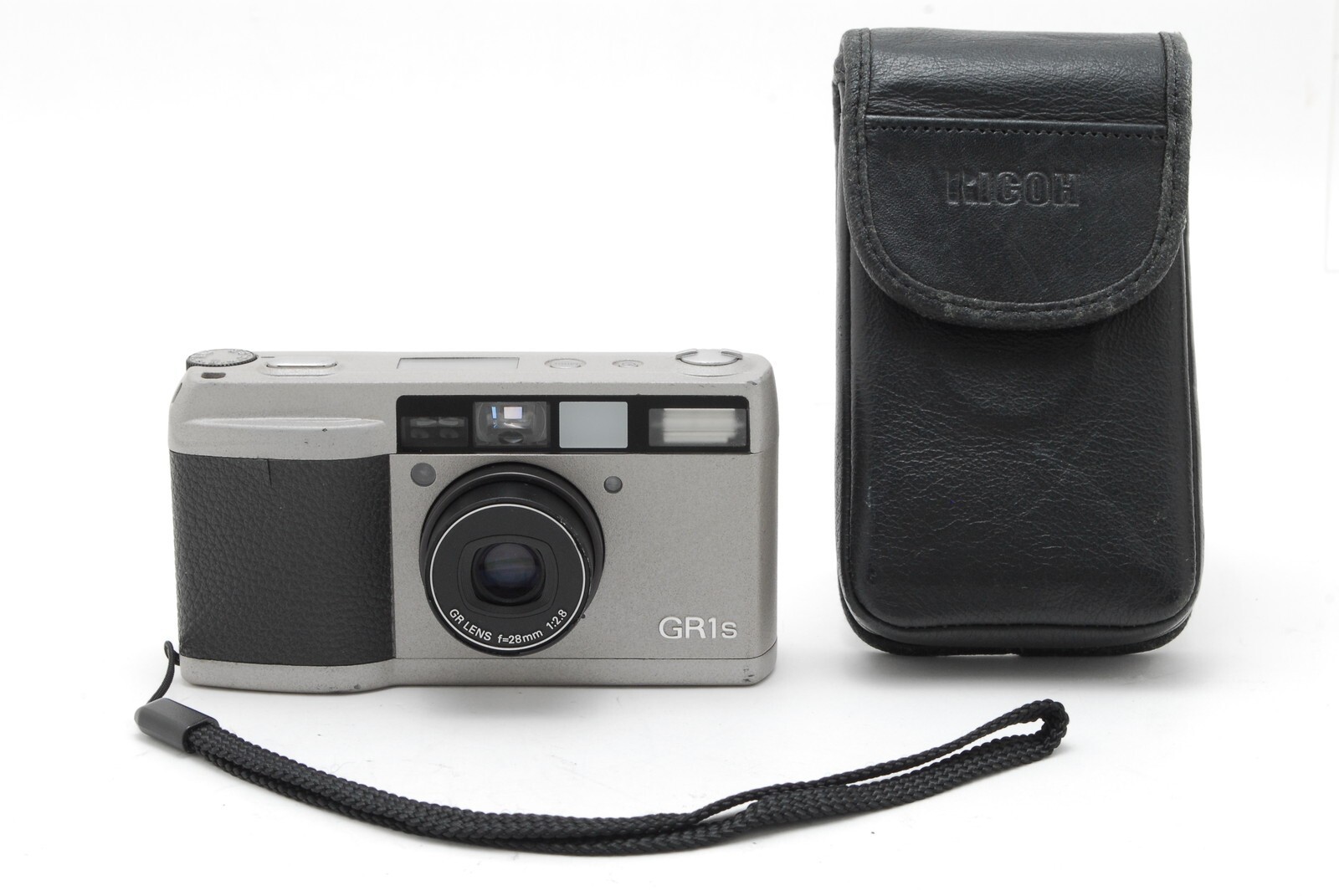 Read !【Near MINT w/Case】 Ricoh GR1s Silver Point & Shoot 35mm Film Camera  Japan