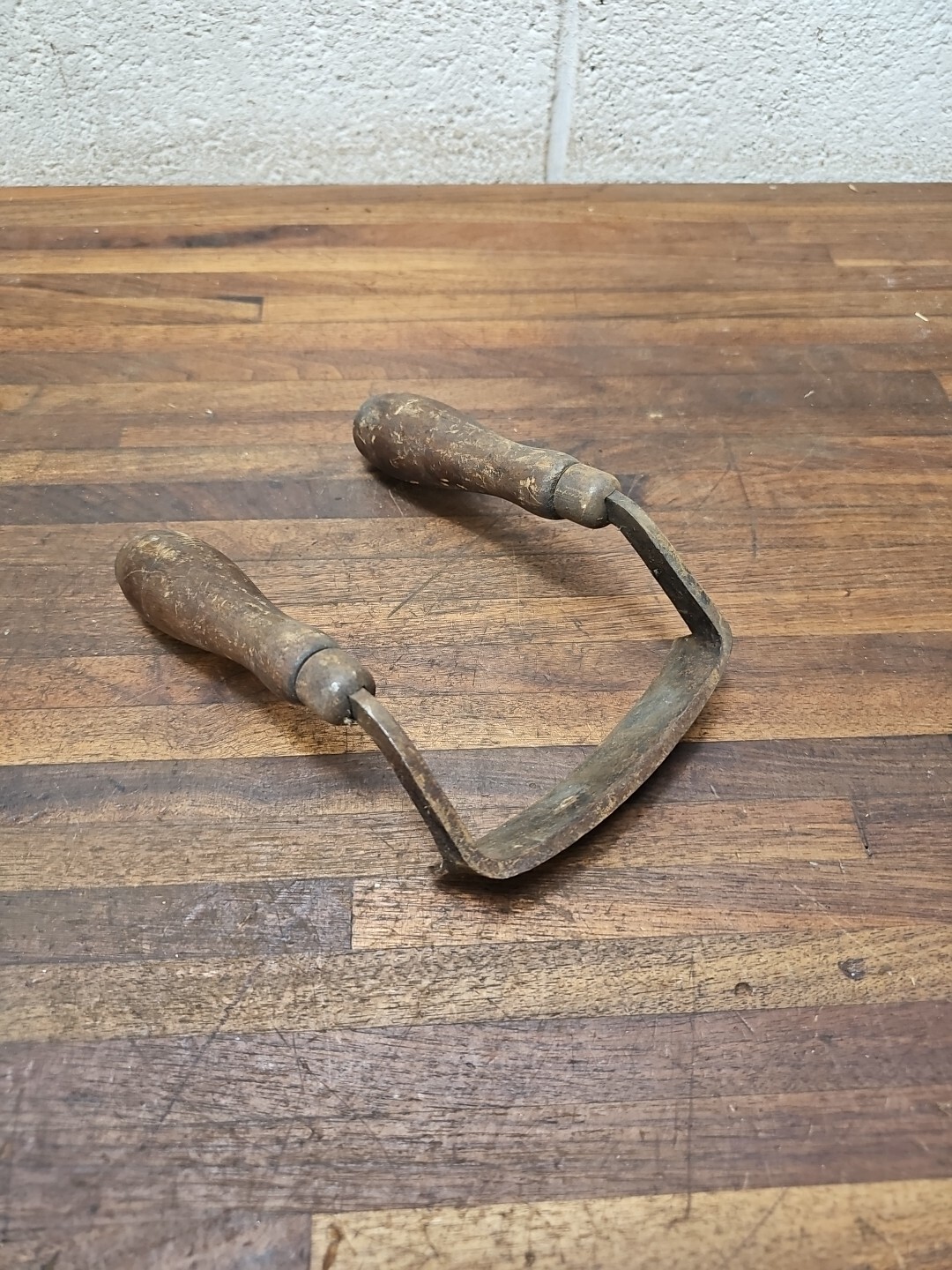 K697 Antique Woodworking Scorp Drawknife Chair Maker Tool eBay