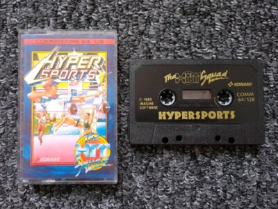 Commodore 64/128 C64 Spiel - Hyper Sports von The Hit Squad 1985
