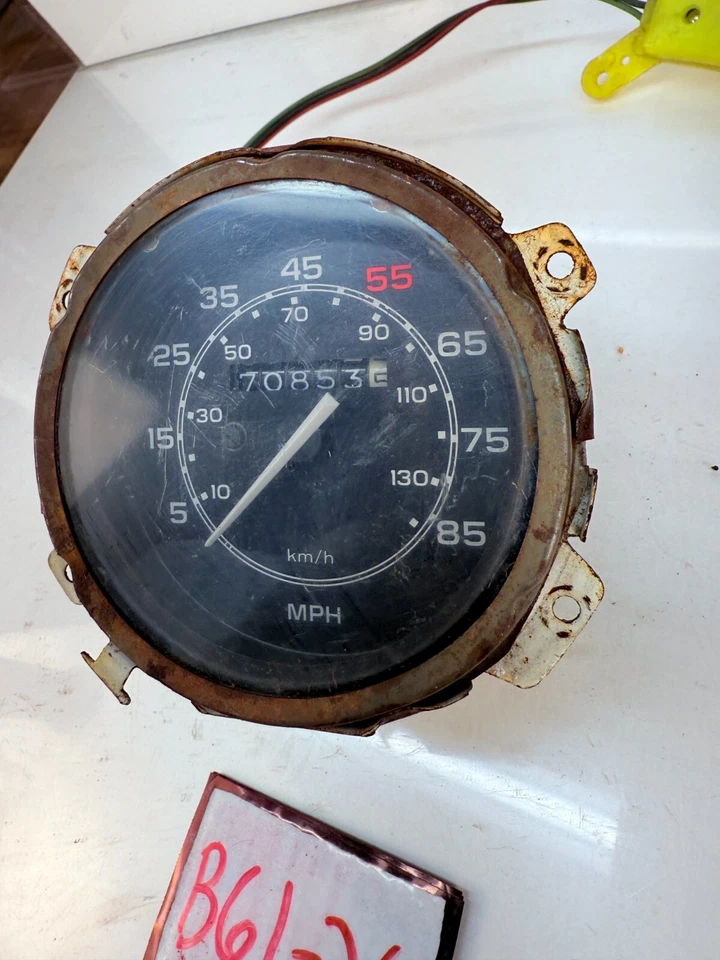 OEM 1977-1985 Buick Electra Lesabre tablero cuadro de instrumentos velocímetro B61-26 Foto 4 de 4