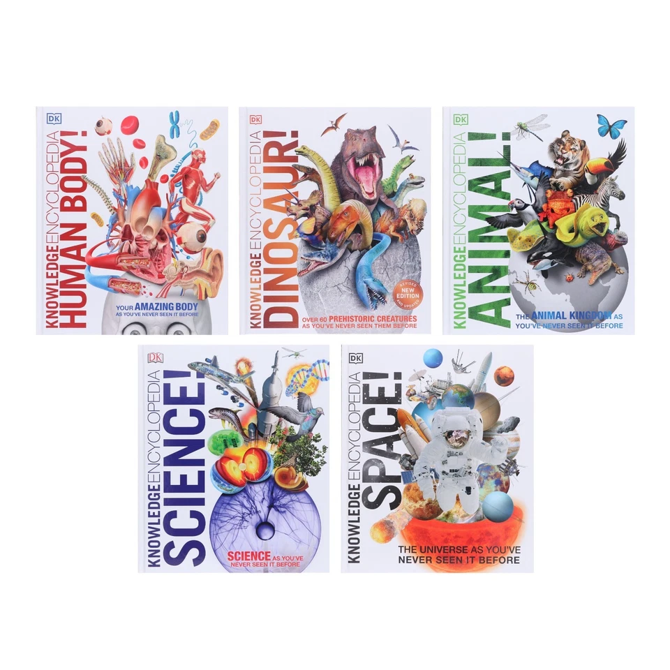 Knowledge Encyclopedias Collection By DK: 5 Books Set - Ages 9-12 - Hardback - Image 2 of 4