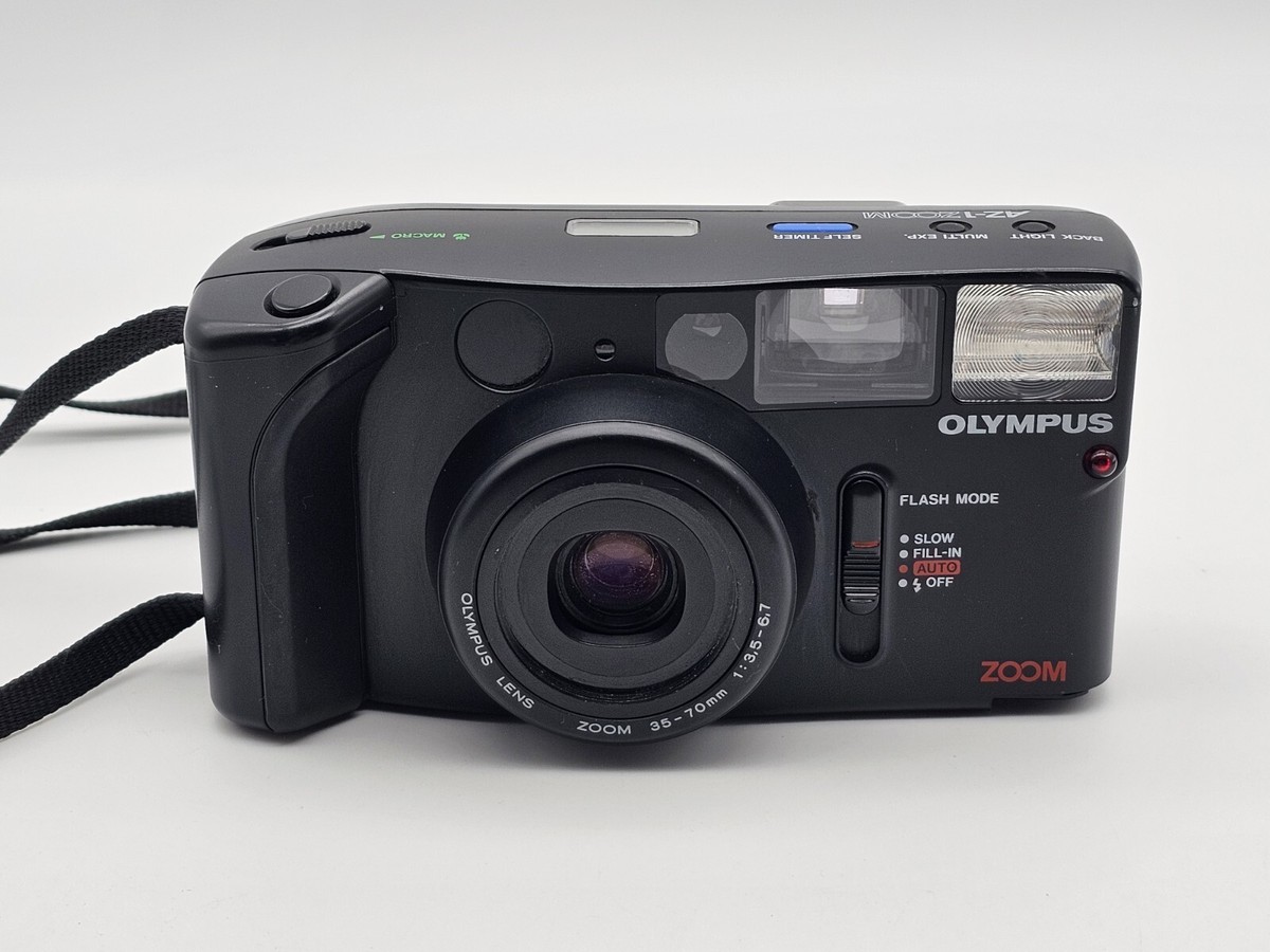 Olympus AZ-1 Zoom Black 35-70mm Point Shoot 35mm Film Camera