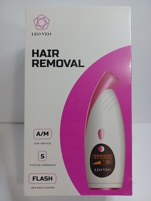 Leo Veo Hair Removal 5 Stage Strength Model # IPL-D26 NEW SEALED