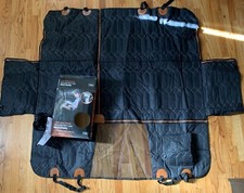 Think Design Deluxe Pet Car Seat Cover Black, NEW OPEN BOX