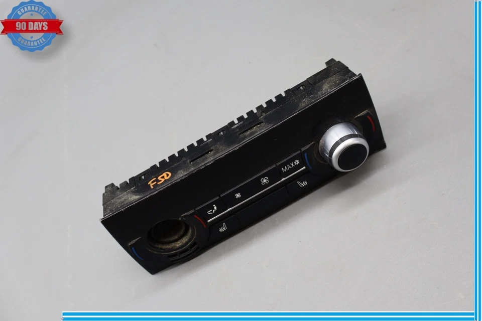 12-17 BMW 750Li 750Li Xdrive Rear HVAC AC Climate Temperature Control Panel Oem - Image 3 of 4