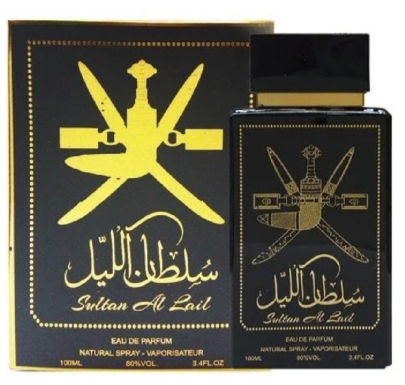 Sultan Al Lail Black by Wadi Siji 100ml Spray - Free Express
