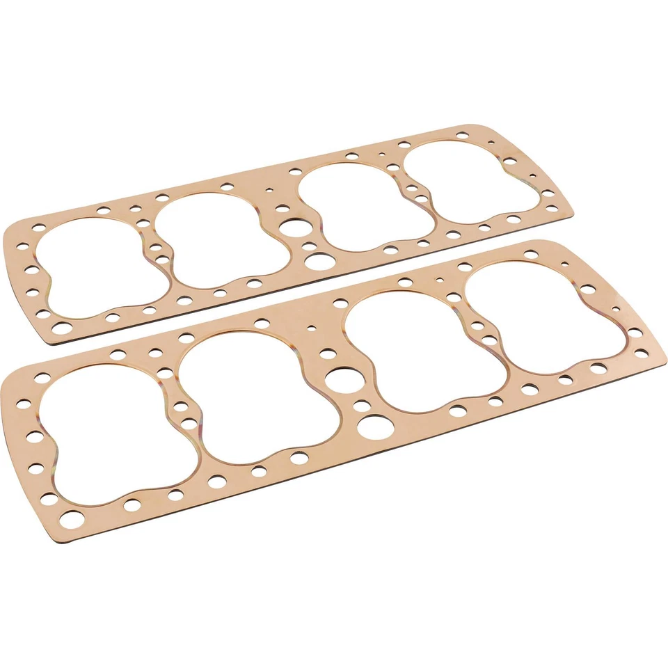 Juntas de cabeza plana Speedway Motors 1939-1948 Ford V8 Big Bore, cobre, 0,070" Foto 3 de 4