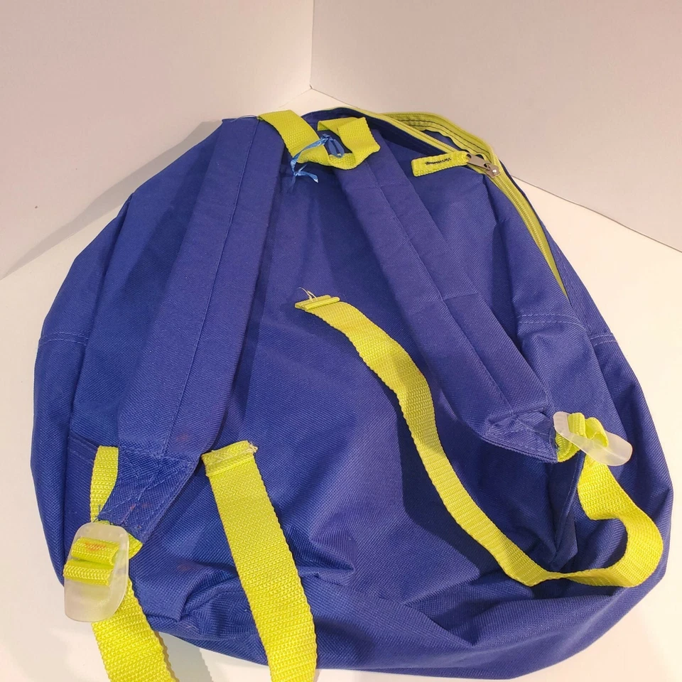 Trailmaker NOVO 17 em Mochila Azul Amarelo Acolchoado Alças Ajustáveis 2 Bolsas - Imagem 2 de 3