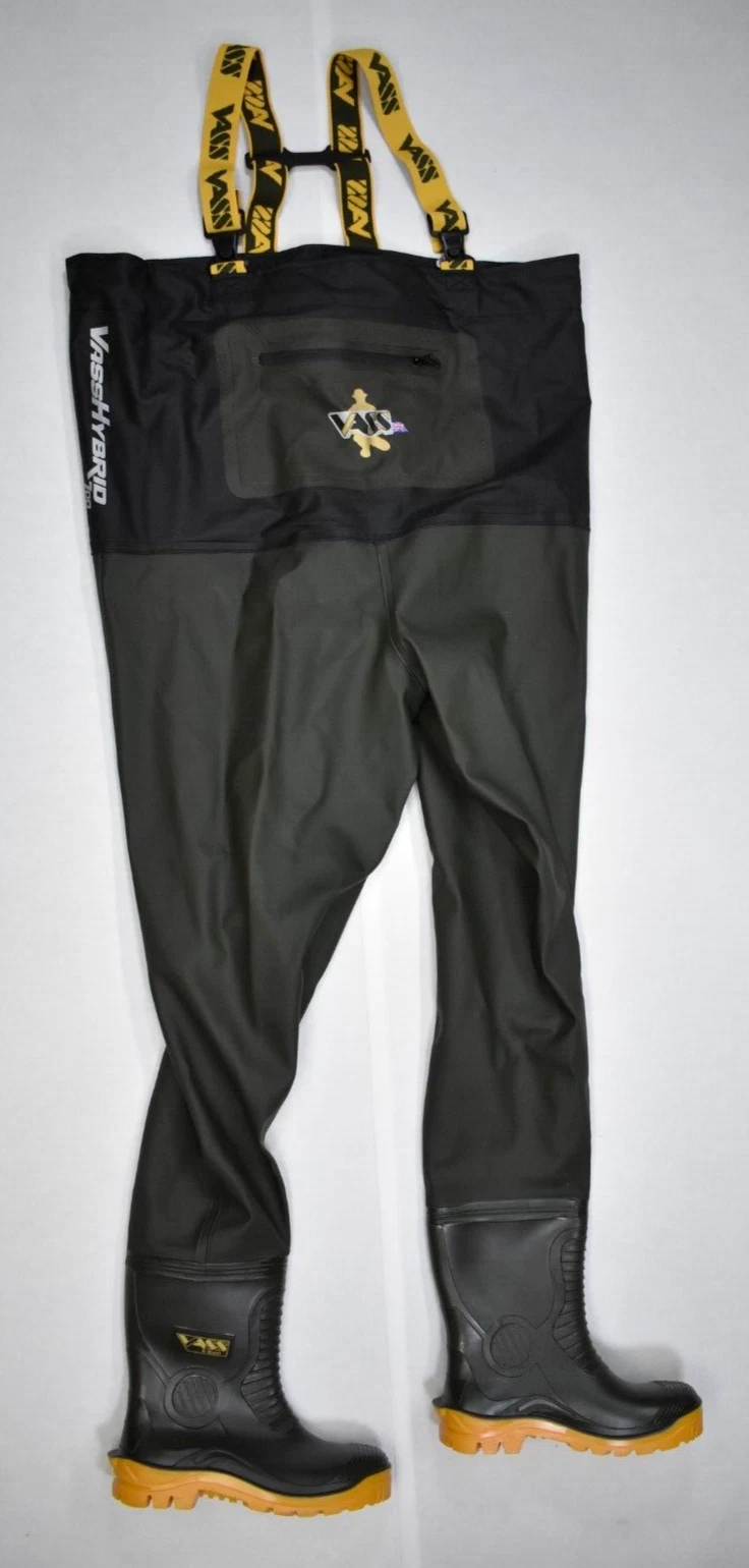 Vass Hybrid 700 Chest Wader VA735-70HE Fishing Mens US 43 Shoe Size 9