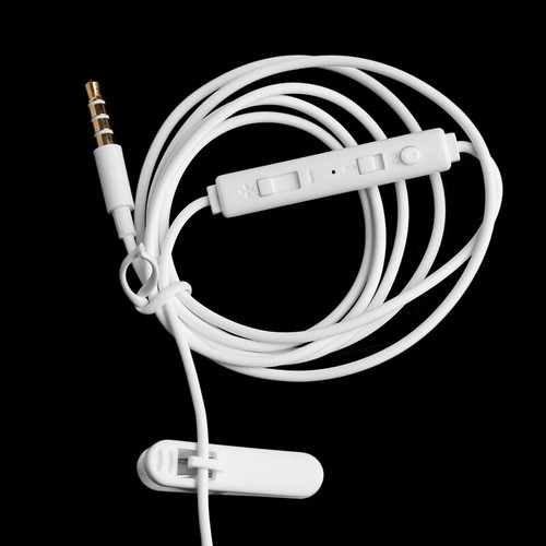 3.5mm In-Ear Anti-Radiation Earphone Air Spring Duct With Mic For Smart Phone - Photo 4 sur 8