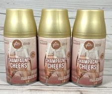 Glade CHAMPAGNE CHEERS Automatic Spray Refill Limited Edition 3-Cans