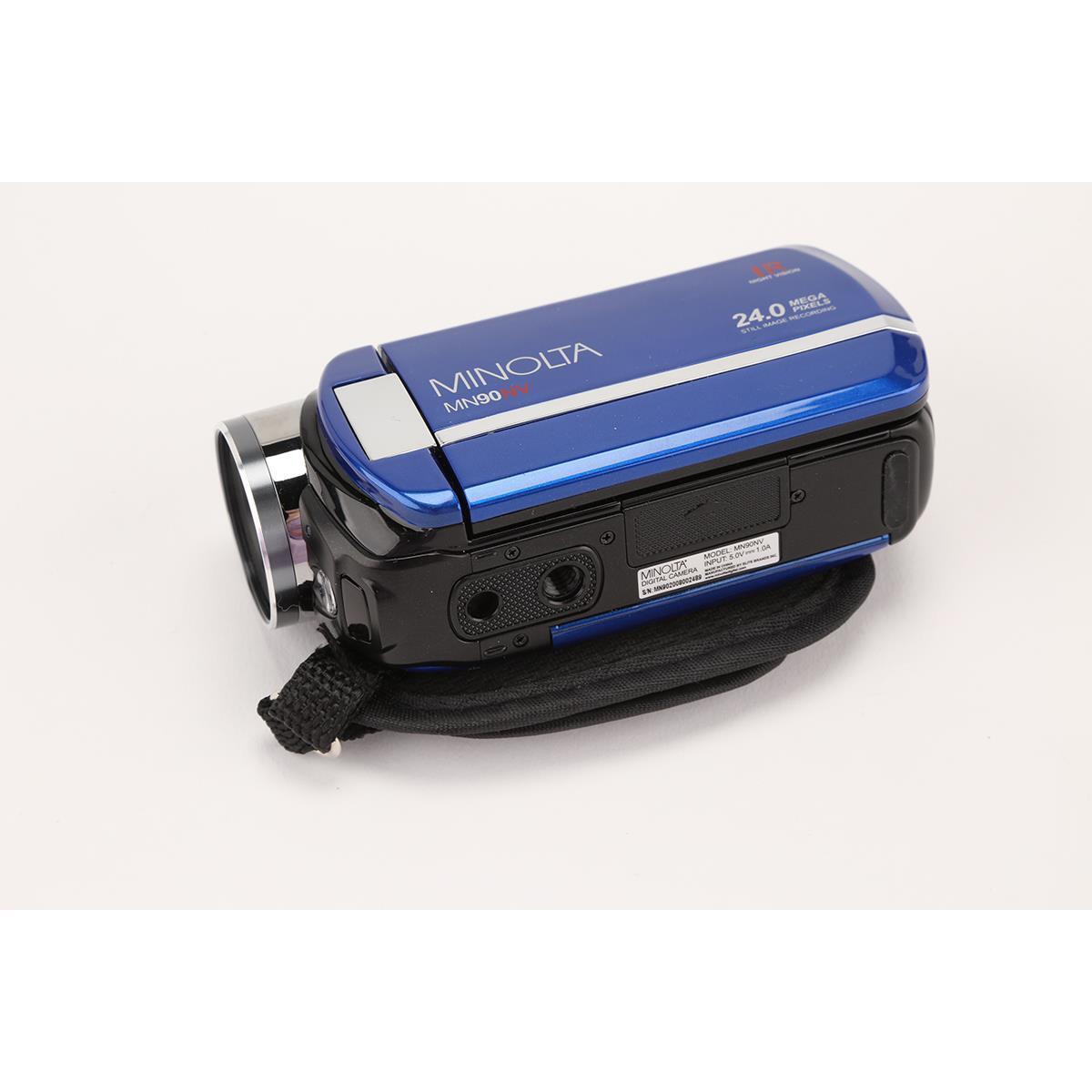 Minolta MN90NV 24MP Full HD Night Vision Camcorder - Blue SKU#1626345