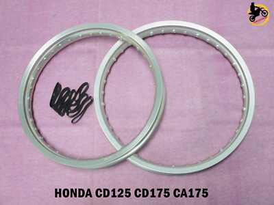 HONDA CD125 CD175 CA175 (FRONT/16" + REAR/16") WHEEL SPOKE W/ NIPPLE