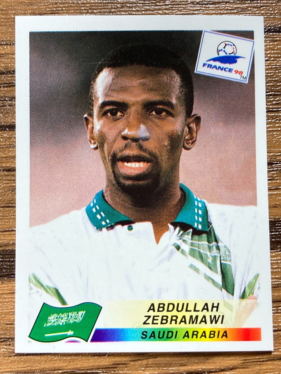 Panini 1998 FIFA World Cup France 98 Stickers Abdullah Zebramawi