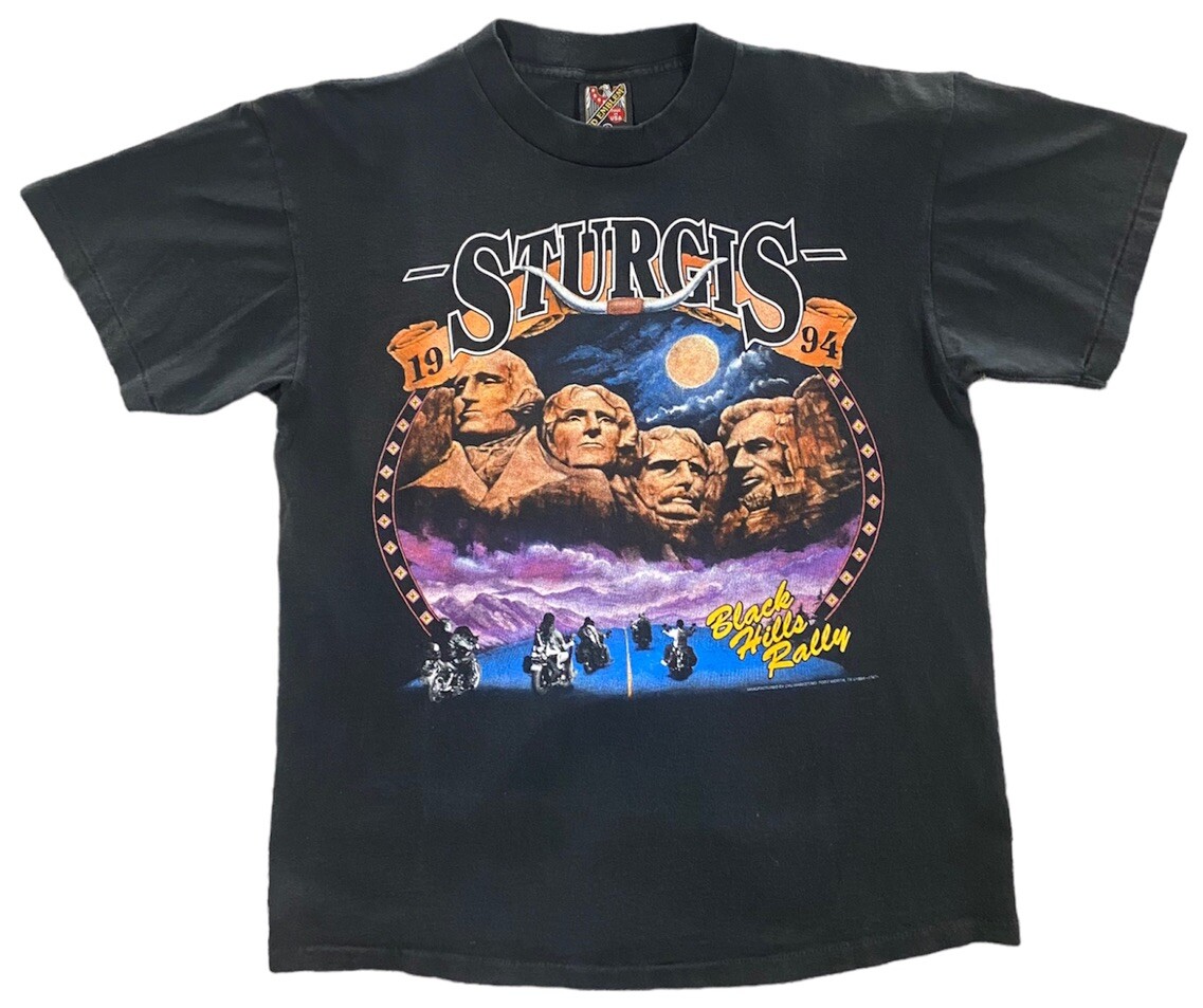 Vintage 1994 Sturgis 3D Emblem T-Shirt Harley Davidson Size Vintage 1994 Sturgis 3D Emblem T-Shirt Harley Davidson Size