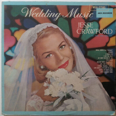 Jesse Crawford Wedding Music MCA Records Vinyl LP
