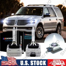 6000k Front Hid Headlight Bulbs For Lincoln Navigator 07-17 Low - High Beam Qty2 6000k Front Hid Headlight Bulbs For Lincoln Navigator 07-17 Low - High Beam Qty2