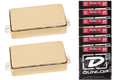 Seymour Duncan Blackouts AHB-1s Gold Active Set ( 6 FREE SETS OF DUNLOP STRINGS)