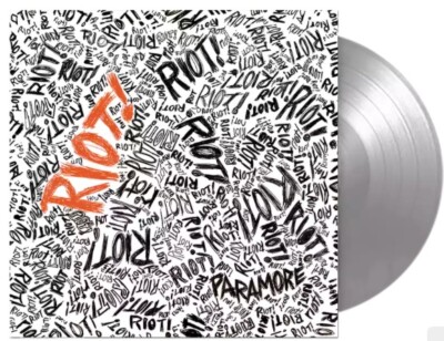 Paramore - Riot! FBR 25th Anniversary Edition Silver Vinyl LP New Mint UK Stock
