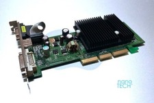 Scheda video AGP nVidia Geforce 6200 256 mb per Apple PowerMac G4 *G4 Cube VGA x2