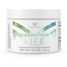 Ambrotose Life Powder 3.5 oz 100g Mannatech Glyconutritional Supplement