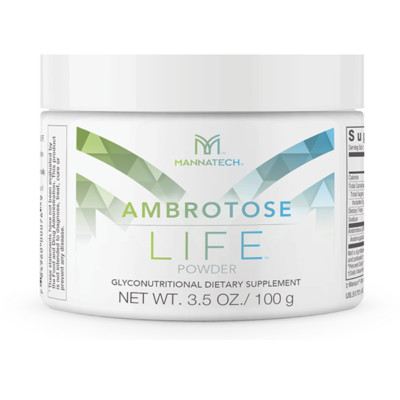 Ambrotose Life  Powder 3.5 oz (100g) Mannatech Glyconutritional Supplement