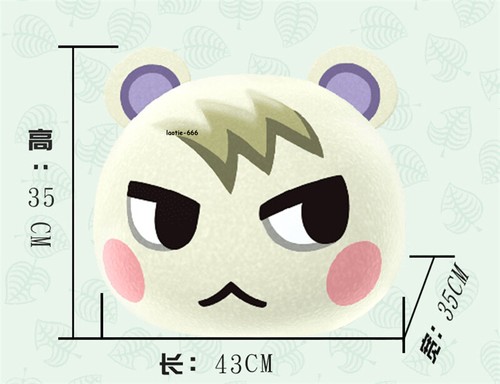 Animal Crossing Marshal Pillow Game Around Squirrel 35cm Soft Plush Toy Gift New - Picture 2 of 6