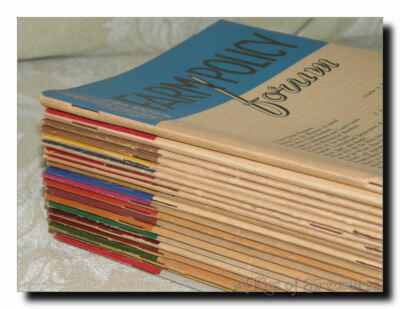 LOT: 21 Vintage Antique Farm Policy Forum Booklets 1949-1952