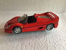 MAISTO RED FERRARI F50 DIECAST CAR SCALE 1:24 .