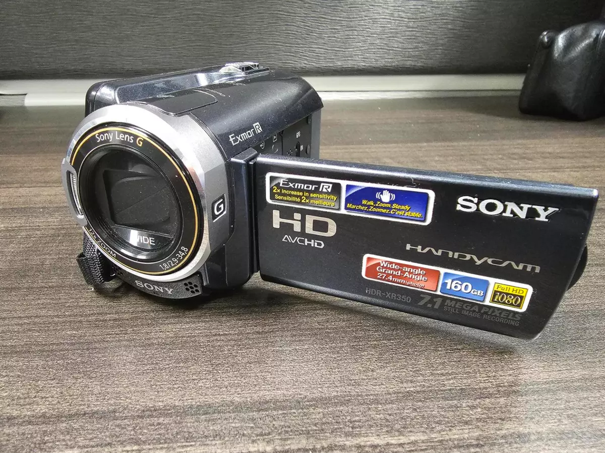 Sony Handycam HDR-XR350V (160 GB) High Definition Hard Drive Camcorder