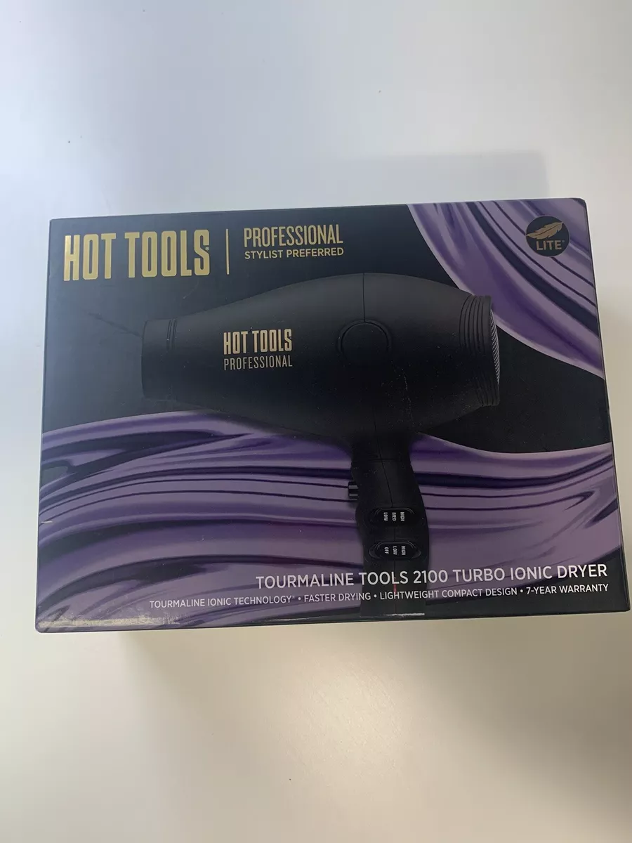 Hot tools tourmaline tools top 2100 turbo ionic dryer