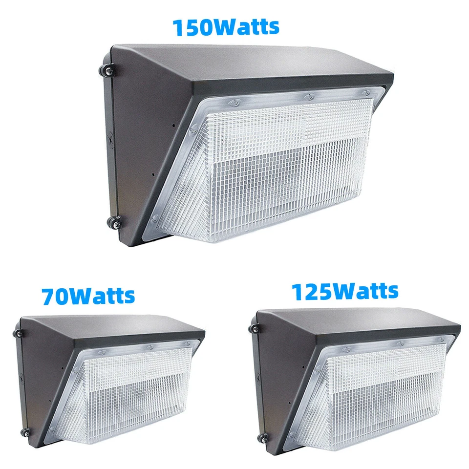 WYZM LED Wall Pack Light Dusk-to-Dawn Security Lighting Fixture Garage Backyard Barn