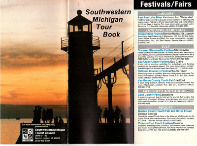 Southwestern Michigan Tour Book Where to Stay Where to Eat Things to See & Do  