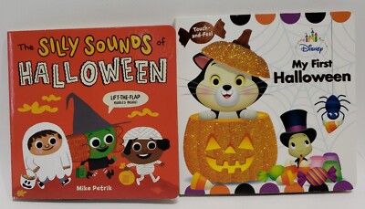 The Silly Sounds of Halloween + Disney Baby: My First Halloween Children's Book