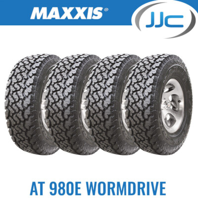 4 x 205/70/15 106Q (BSW) Maxxis Wormdrive AT-980E All