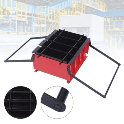 Paper Log Briquette Maker   Heavy Duty Fire Brick Press Eco Wood Burning Fuel US