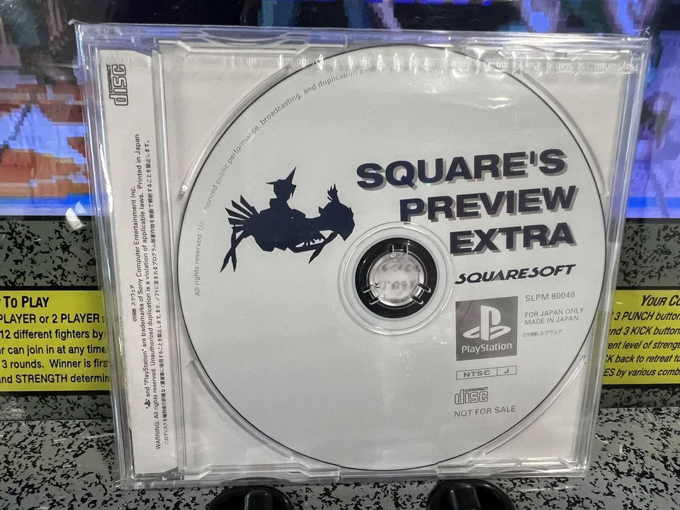 1996 PS1 Final Fantasy VII Sample Demo Square Preview Extra JPN Brand NEW SEALED - Image 2 of 4