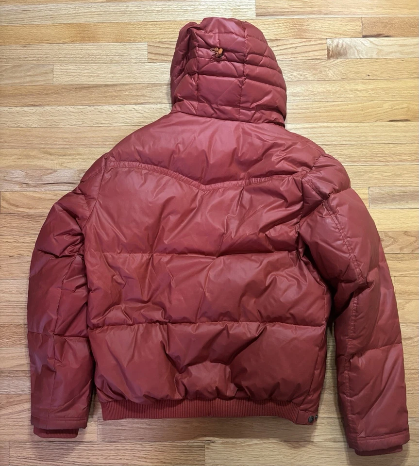 True Religion American Flag Duck Down Duck Feather Hooded Puffer Men’s Size 2XL - Image 3 of 4