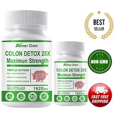 Parasite Blast Detox Complex 1620mg - Colon Cleanse  Supports Digestion Health