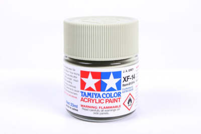 Tamiya 81314 XF-14 J.A. Gray Acrylic Paint 23ml TAM81314 - US