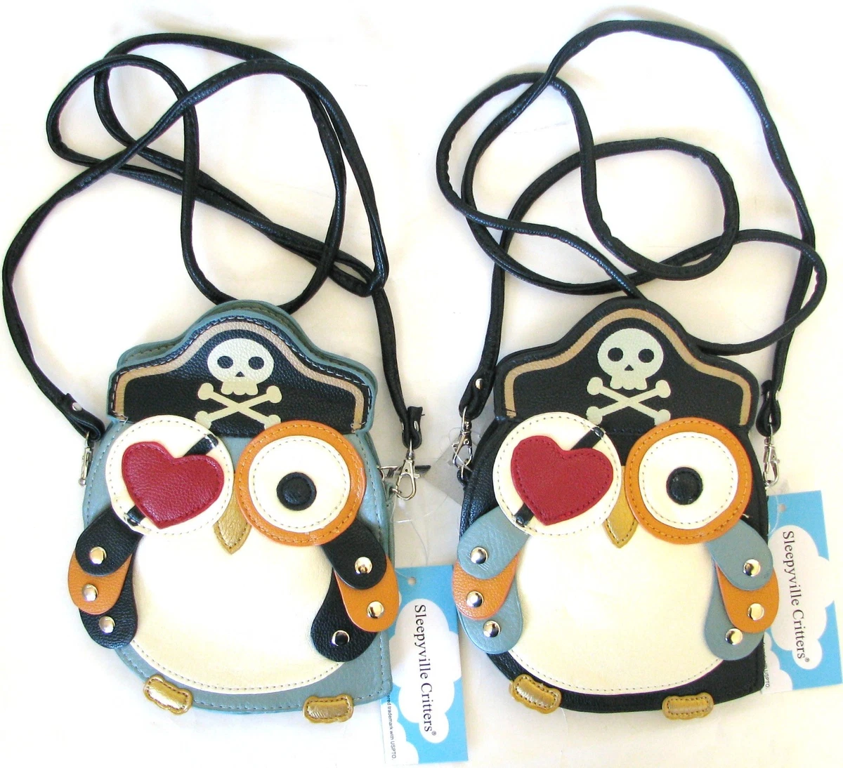Sac à Dos Hibou En Toile - Bandoulière Et Poches - Femme - Très Bon état