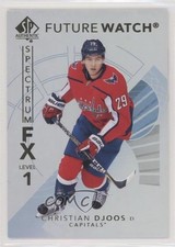 2017-18 SP Authentic Spectrum FX Future Watch Level 1 Bounty Christian Djoos 4f5