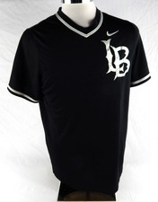2020 Long Beach State Dirtbags #29 Game Used Black Jersey Baseball L 673