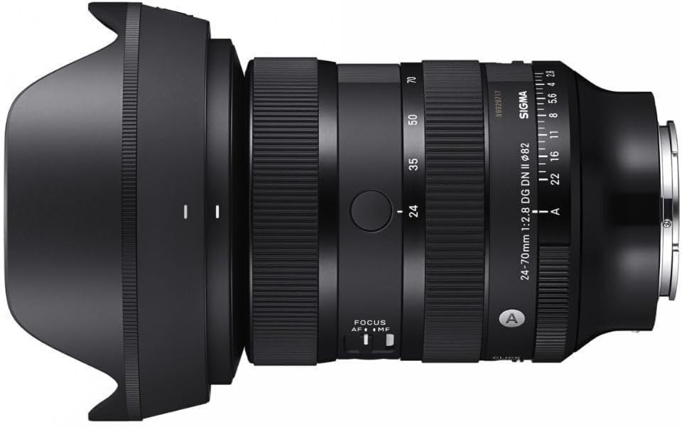 Sigma 24-70mm f/2.8 DG DN II Art Lens for Sony E Mount with
