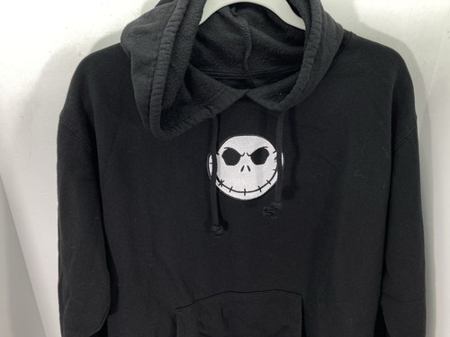 Nightmare Before Christmas Disney Hoodie Sweatshirt Youth Boys XL Black Pullover - Picture 6 of 12
