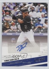 2021 Panini Chronicles Prestige Yonathan Daza #PR-YD Auto 2id