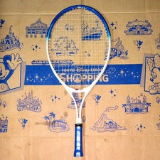 Tennis racket, hard, blue, grip