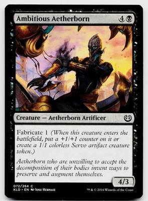 Kaladesh Magic the Gathering Ambitious Aetherborn 72