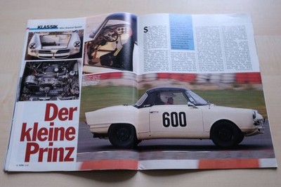 Rallye Racing 09/1990 NSU Wankel Spider mit 50PS in einer seltenen Vorstellung a