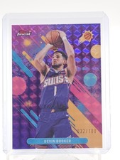 DEVIN BOOKER 2025-26 TOPPS FINEST PURPLE GEOMETRIC #82 SUNS /100 Q6870